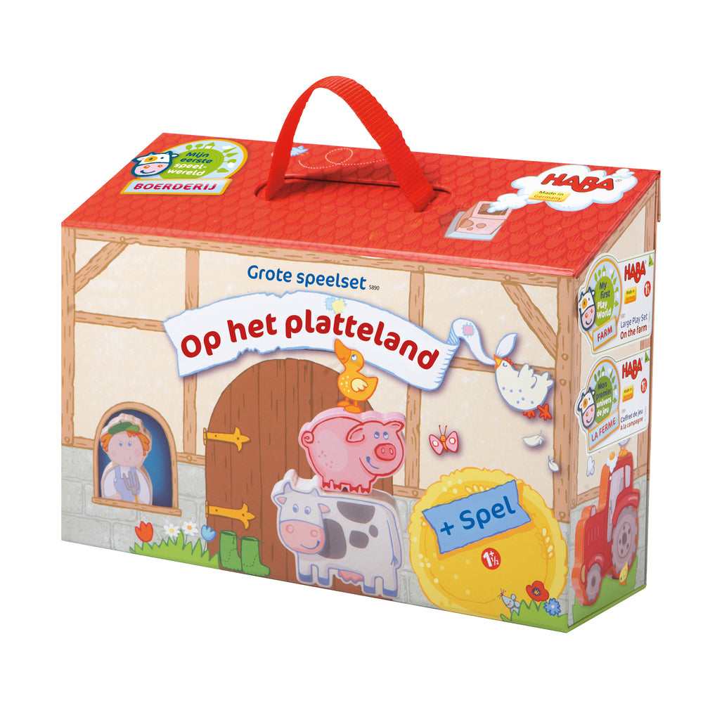 Mijn eerste speelwereld - Boerderij - Grote speelset Op het platteland