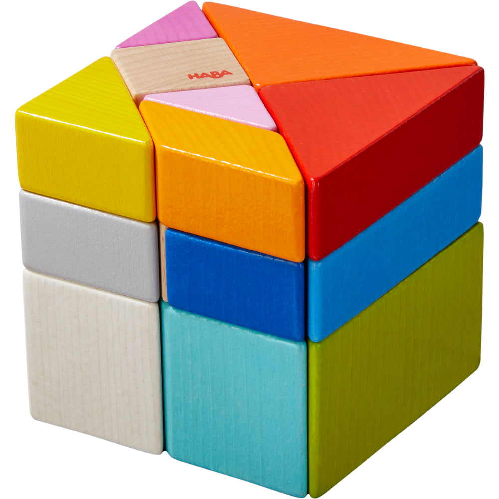 3D-compositiespel Tangram kubus Haba