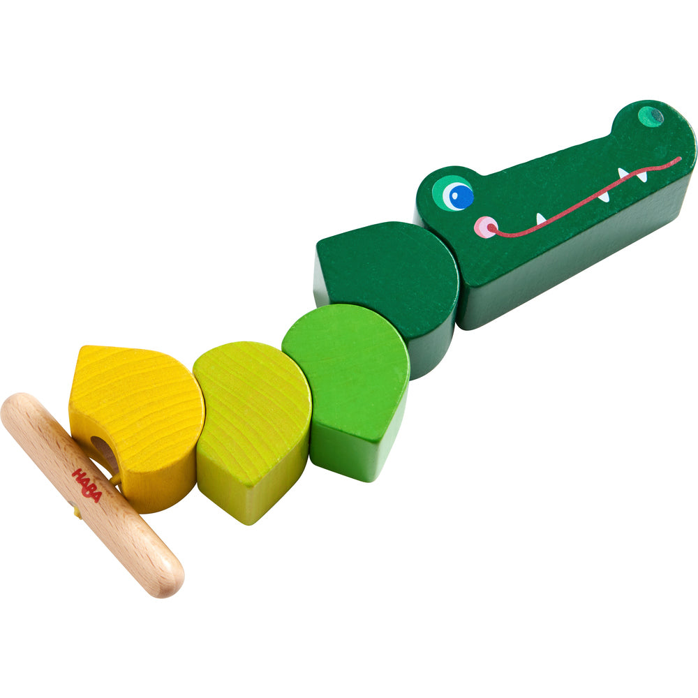 Rijgspel Krokodil