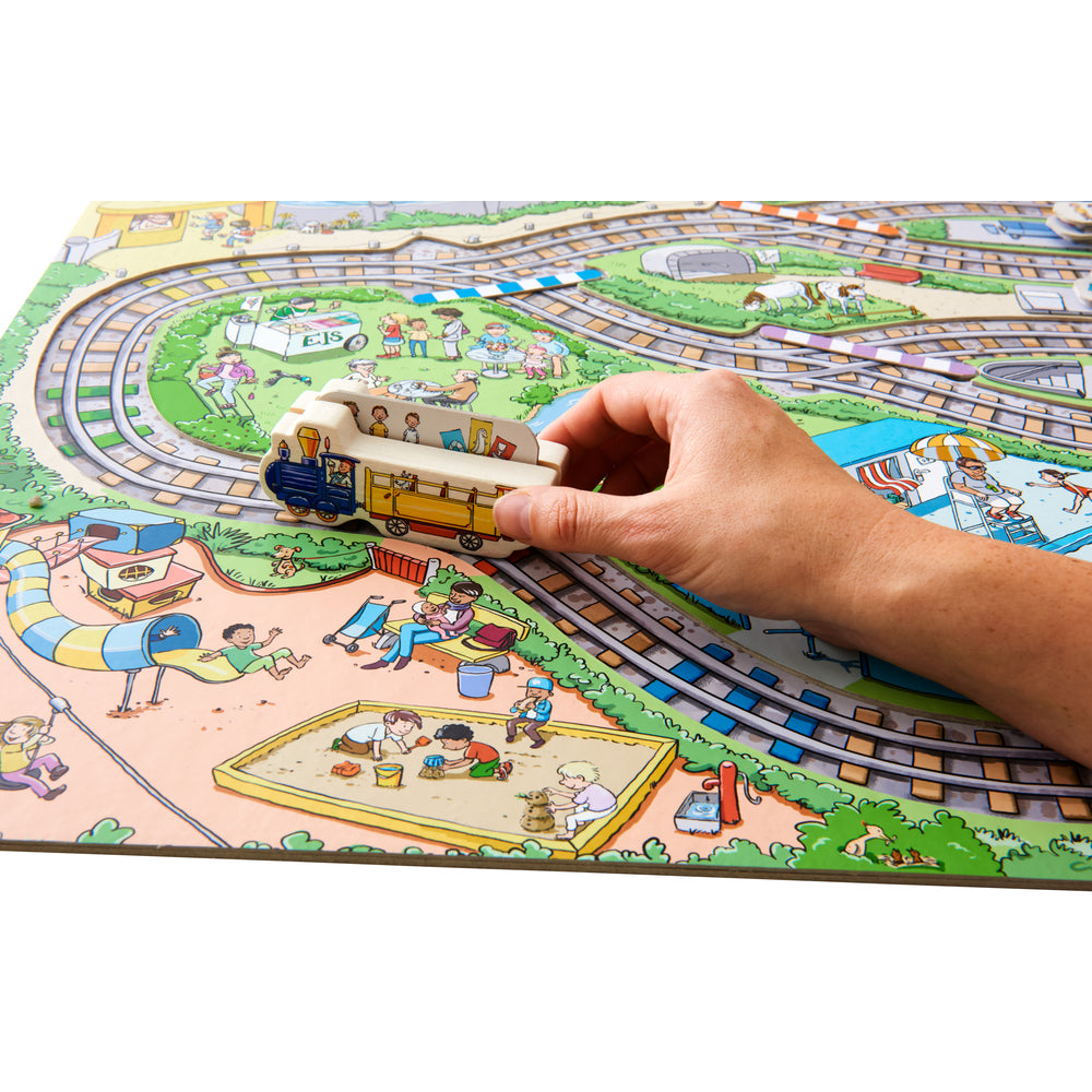 Spel - Tsjoeke, tsjoeke, kleine trein