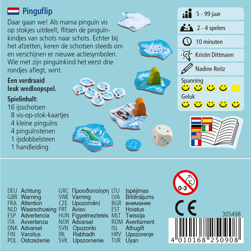 Supermini Spel - Pinguflip