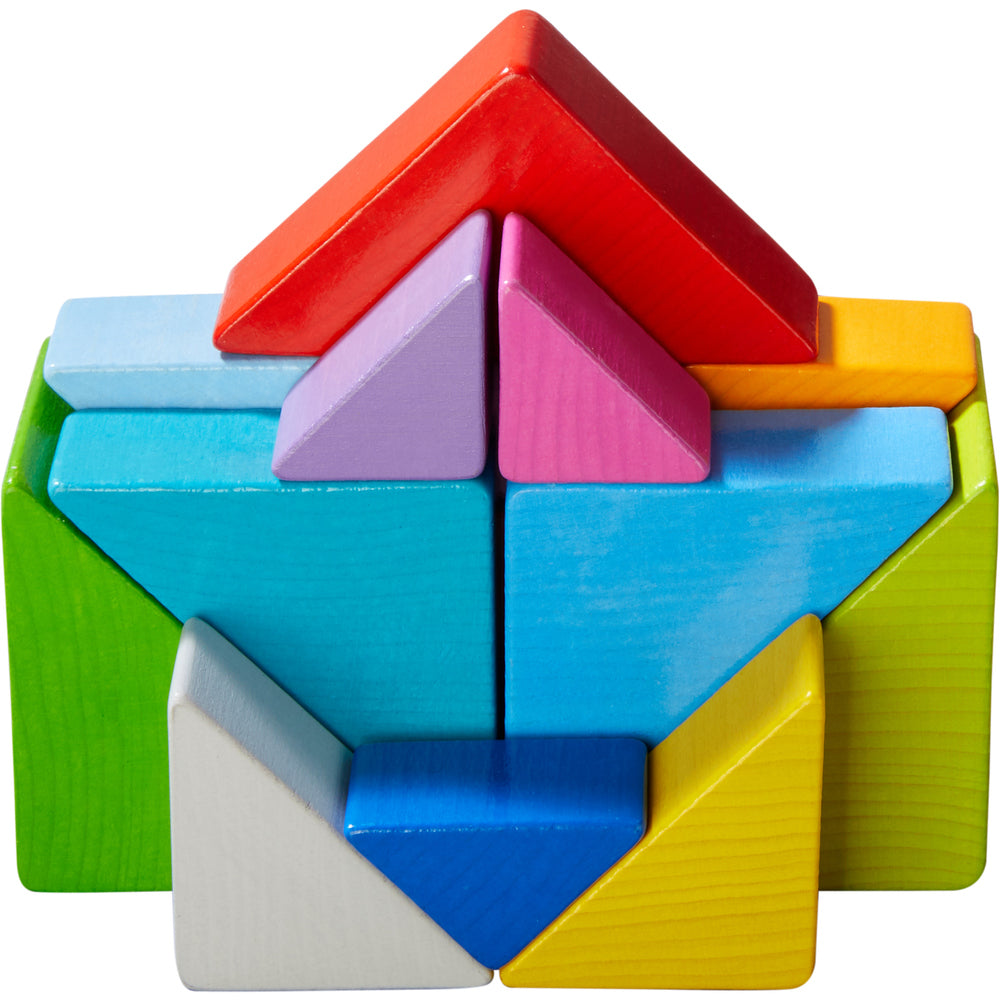 3D-compositiespel Tangram kubus Haba
