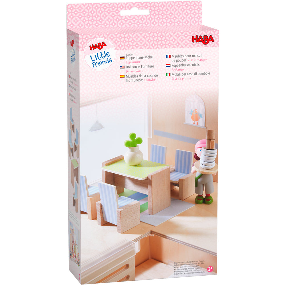 Little Friends - Poppenhuismeubels Eetkamer