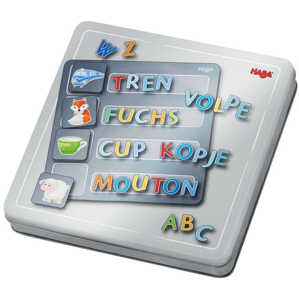 Magneetspeldoos Letters