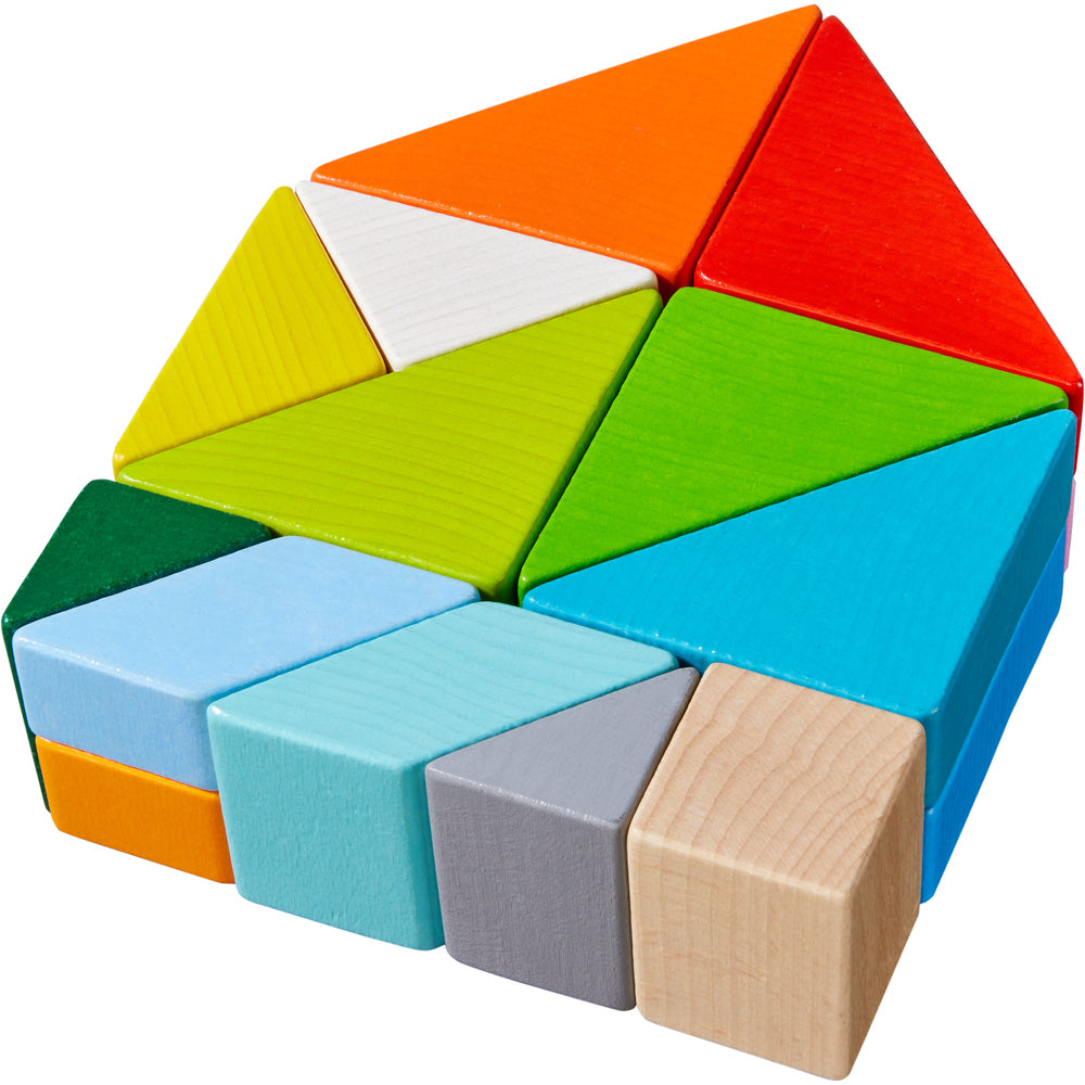 3D-compositiespel Tangram kubus Haba