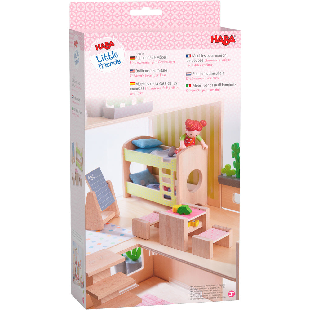 Little Friends - Poppenhuismeubels Kinderkamer voor twee