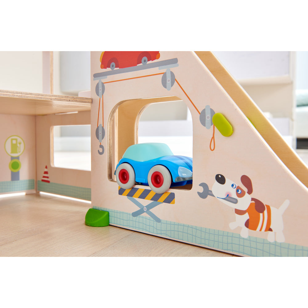 Kullerbü Knikkerbaan - Basisdoos - Speelbaan Parkeergarage