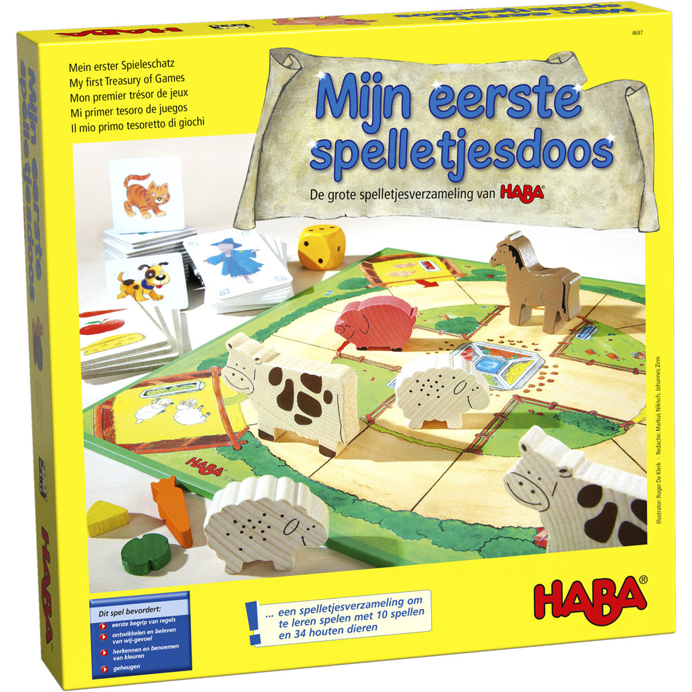 Mijn eerste spelletjesdoos - De grote spelletjesverzameling van HABA