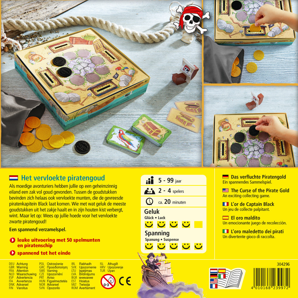 Spel - Het vervloekte piratengoud