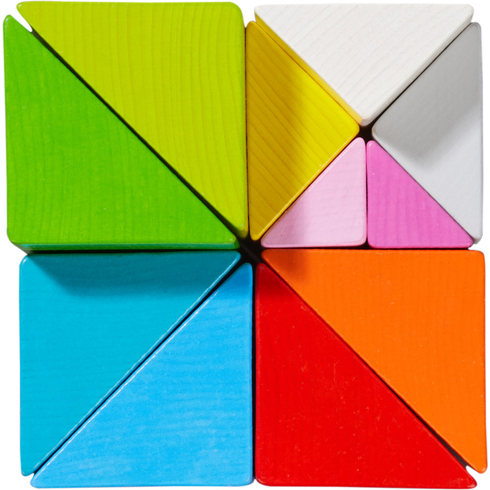 3D-compositiespel Tangram kubus Haba