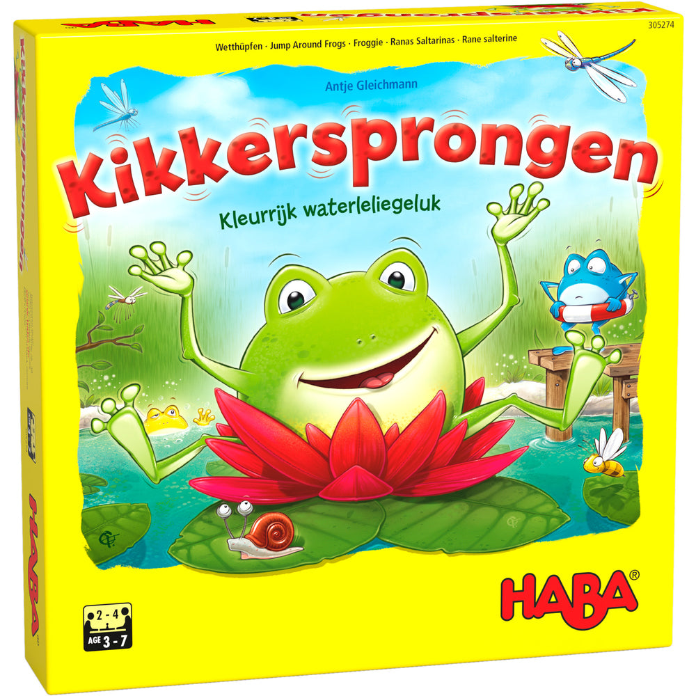 Spel - Kikkersprongen
