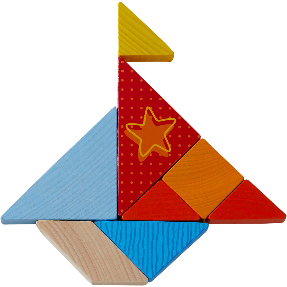 Legspel kleurrijke Tangrammix