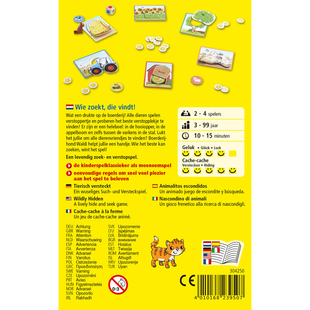 Spel - Wie zoekt, die vindt!
