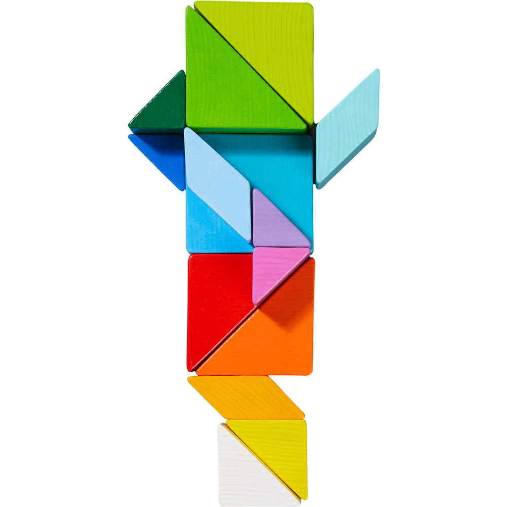 3D-compositiespel Tangram kubus Haba