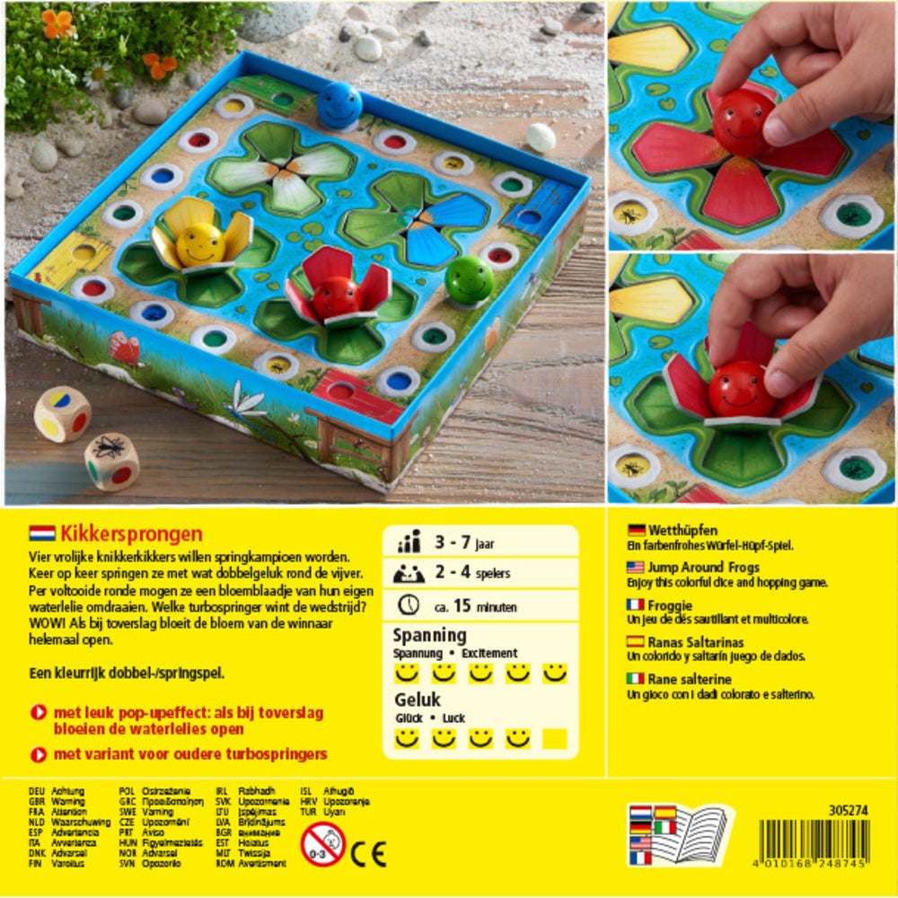 Spel - Kikkersprongen