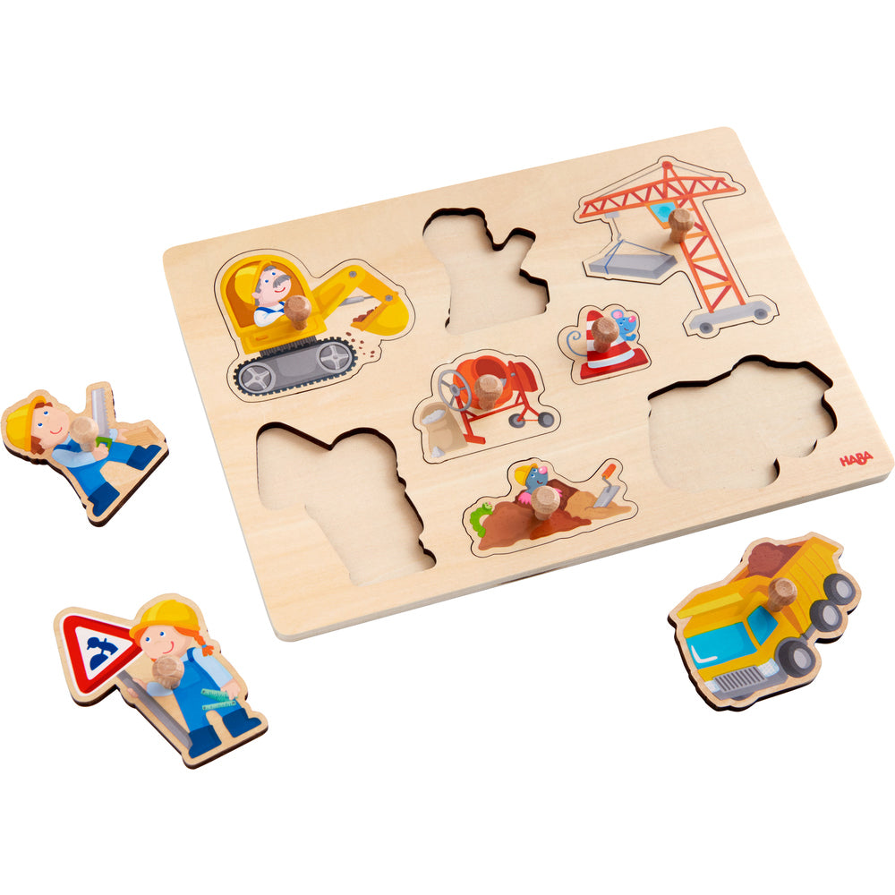 Inlegpuzzel Bouwplaatsenwereld