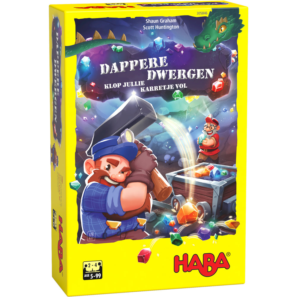 Spel - Dappere dwergen - Klop jullie karretje vol