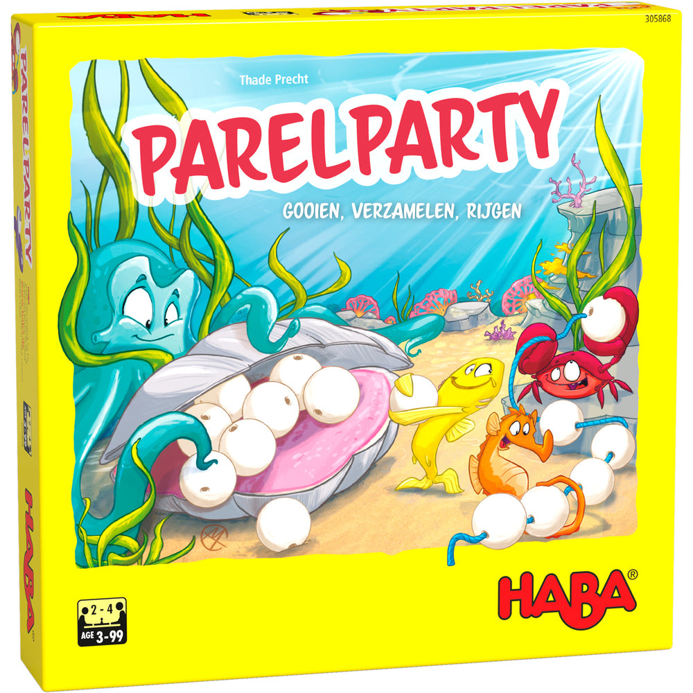 Spel - Parelfeestje - Gooien, verzamelen, rijgen