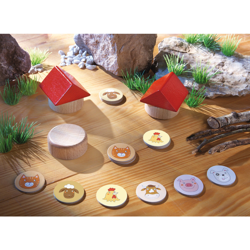 Mijn eerste spellen - Iene, miene, mij, in welk huis woon jij?