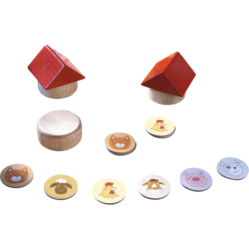 Mijn eerste spellen - Iene, miene, mij, in welk huis woon jij?