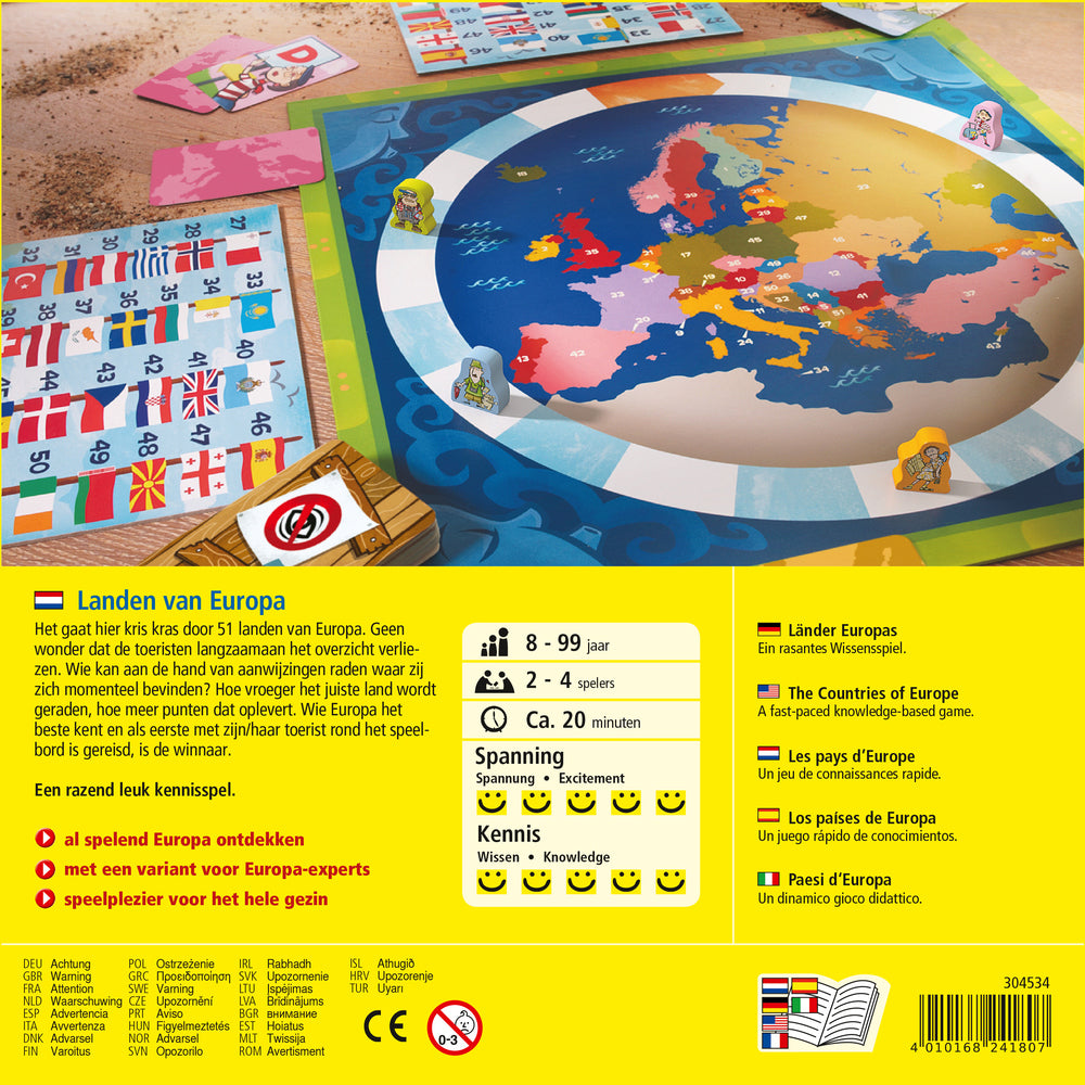 Spel - Landen van Europa