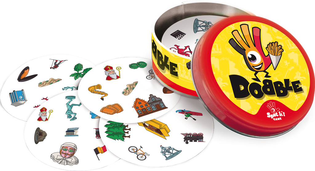 Dobble Belgium eco-sleeve