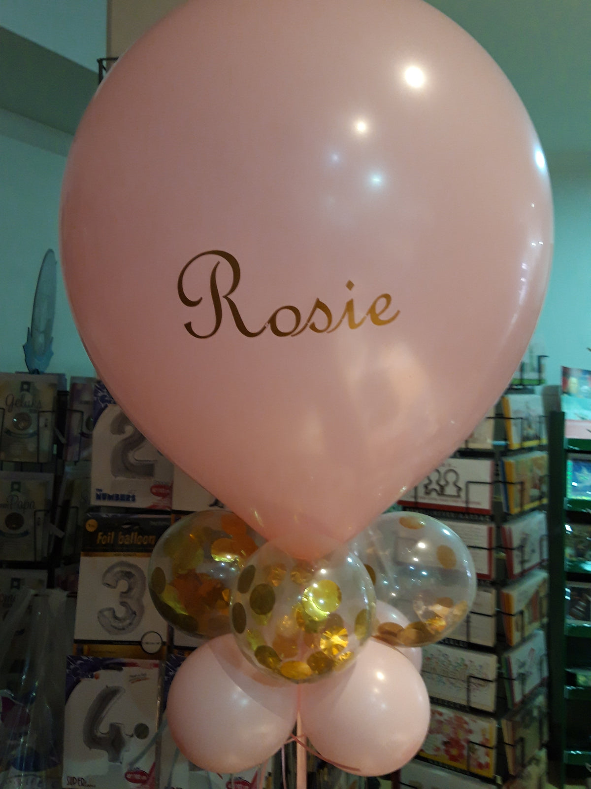 Ballon voor geboorte - genderreveal
