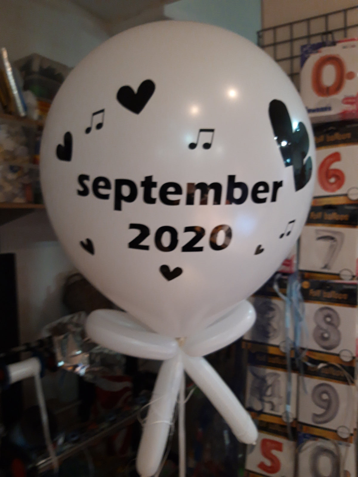 Ballon voor geboorte - genderreveal