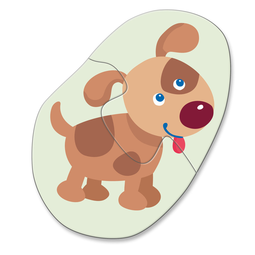 4 eerste puzzels Jonge dieren Haba