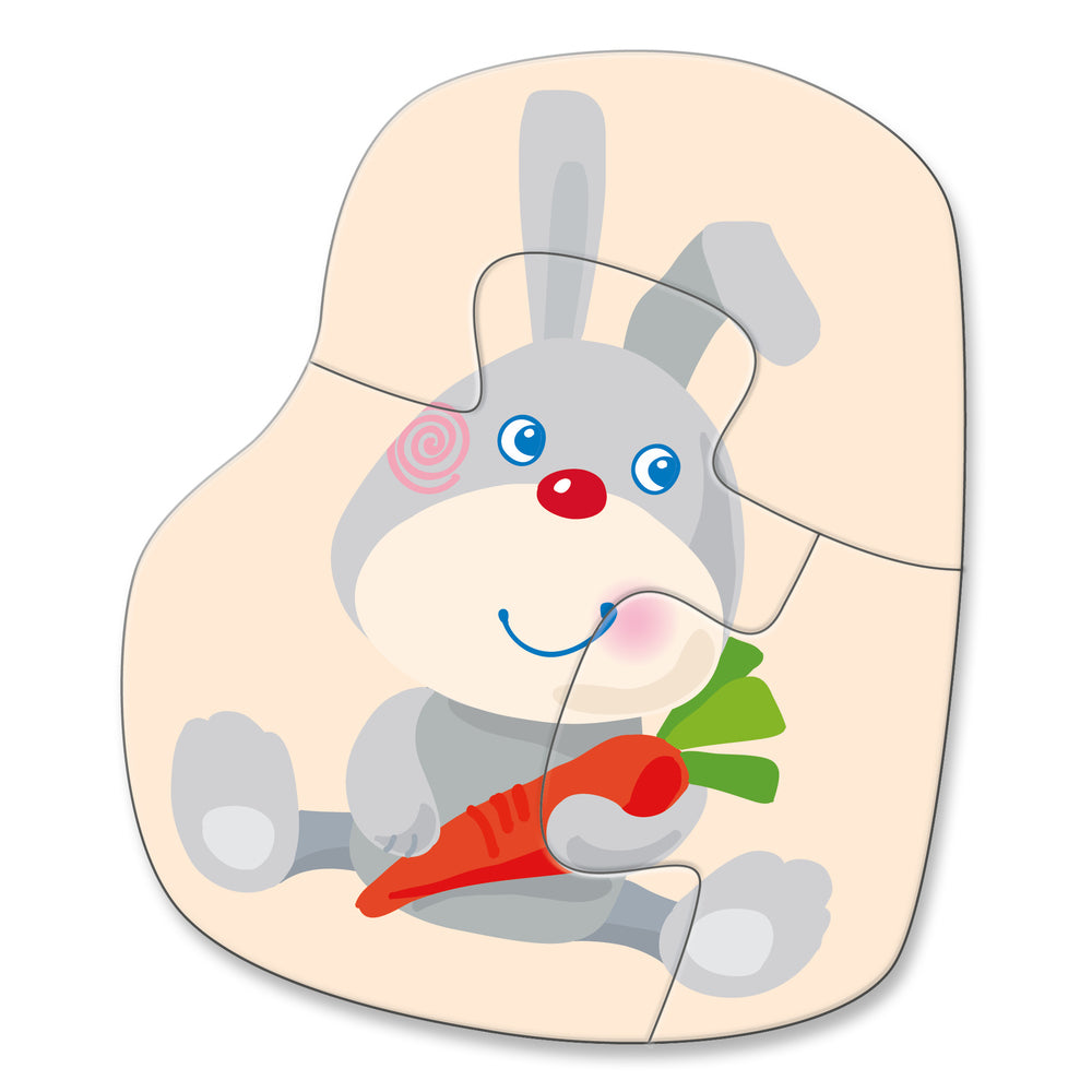 4 eerste puzzels Jonge dieren Haba