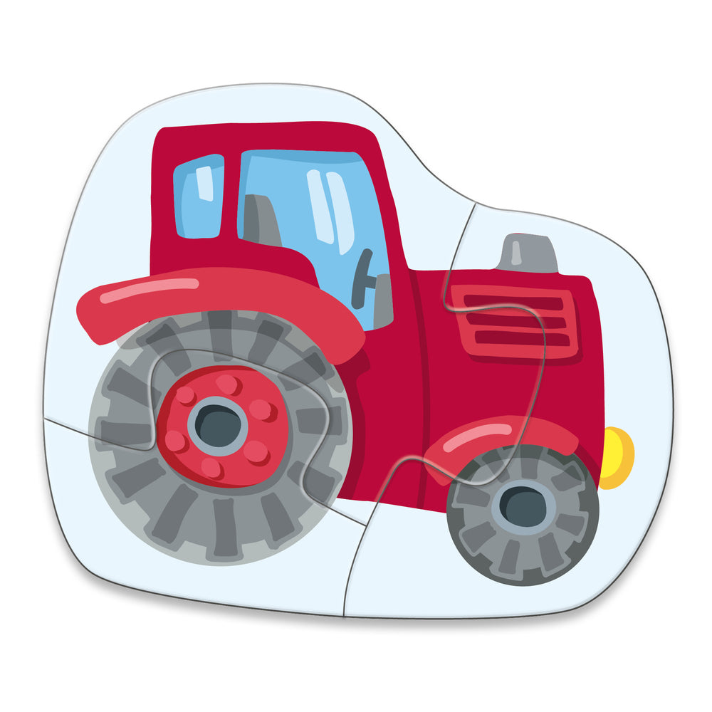 4 eerste puzzels Boerderij Haba