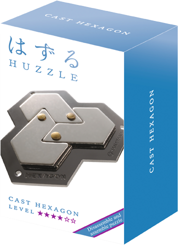 Huzzle Cast Hexagon