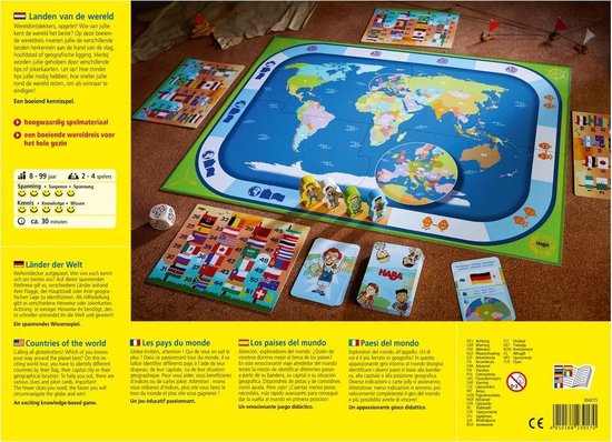 Spel - Landen van de wereld