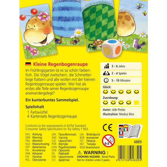 Kaartspel - Kleine regenboogrups