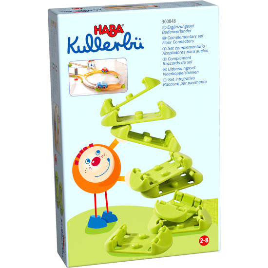 Kullerbü Knikkerbaan - Uitbreidingsset - Vloerkoppelstukken