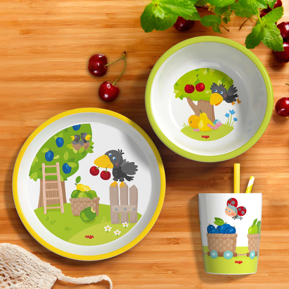 Geschenkset melamineservies Boomgaard