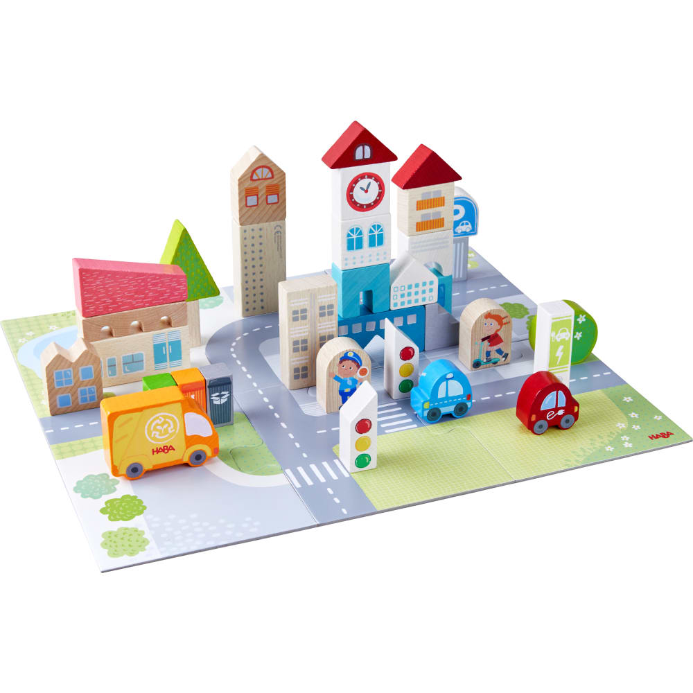 Speelwereld puzzel Stadsleven