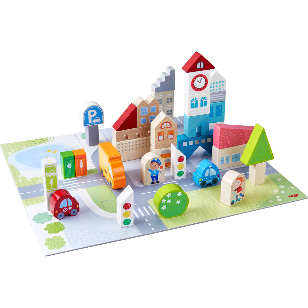 Speelwereld puzzel Stadsleven