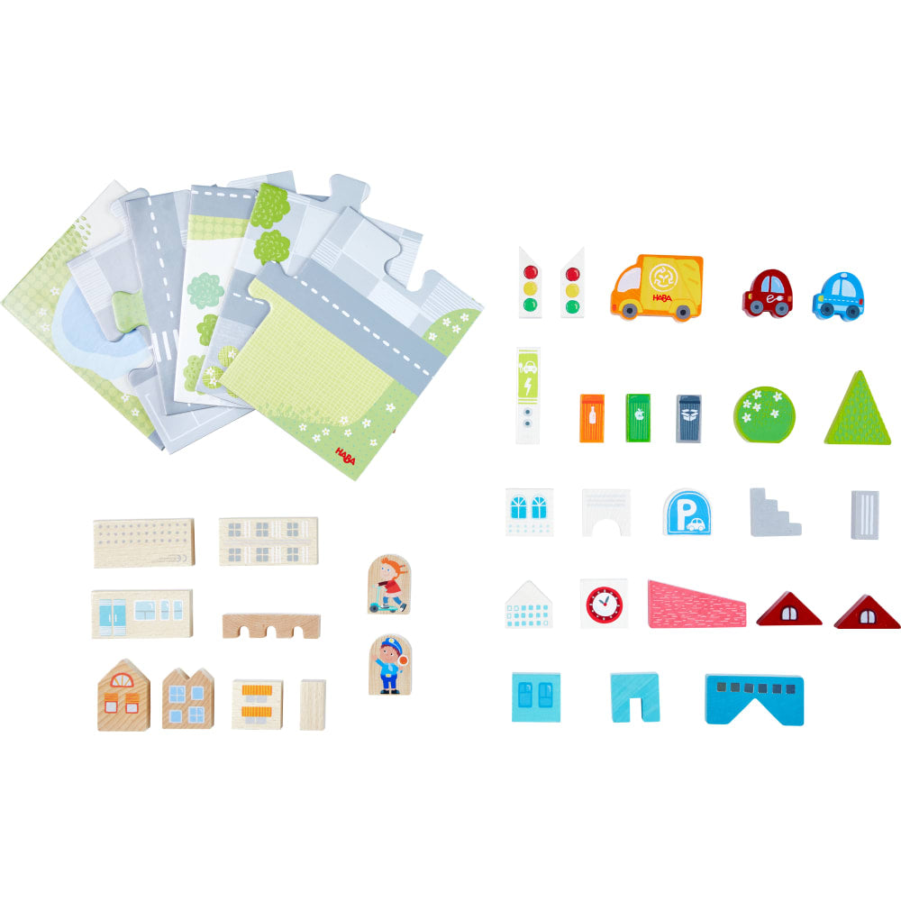 Speelwereld puzzel Stadsleven