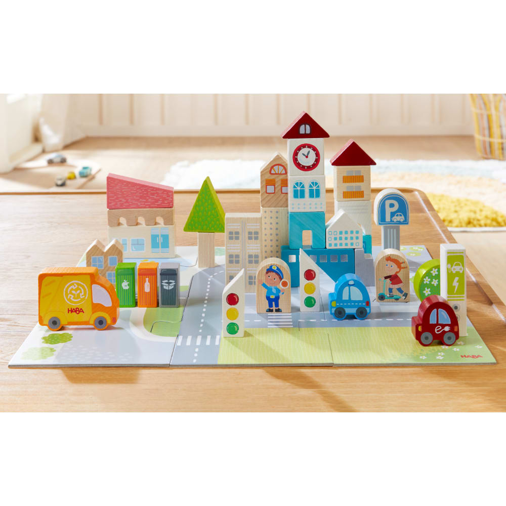 Speelwereld puzzel Stadsleven