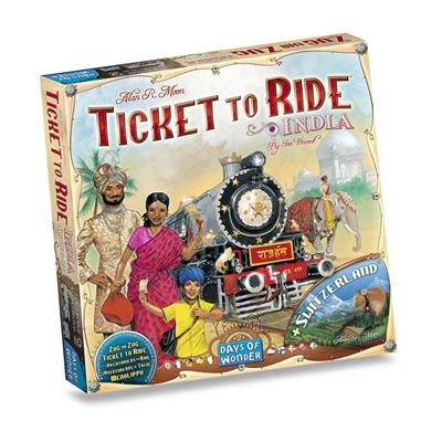 Ticket to Ride - India/Switzerland