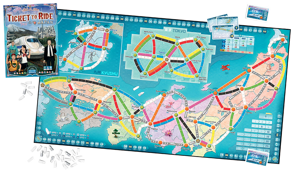 Ticket to Ride - Japan/Italy