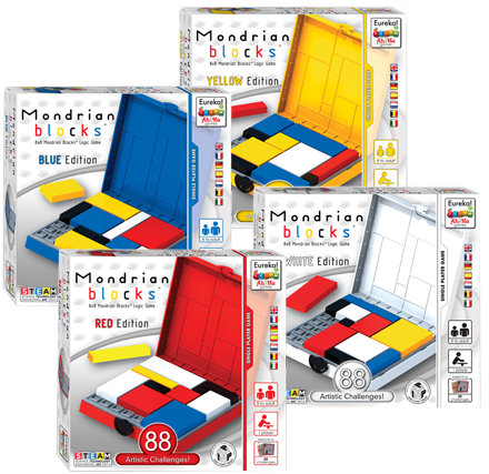 Eureka! Ah!Ha Mondrian Blocks -WHITE edition-