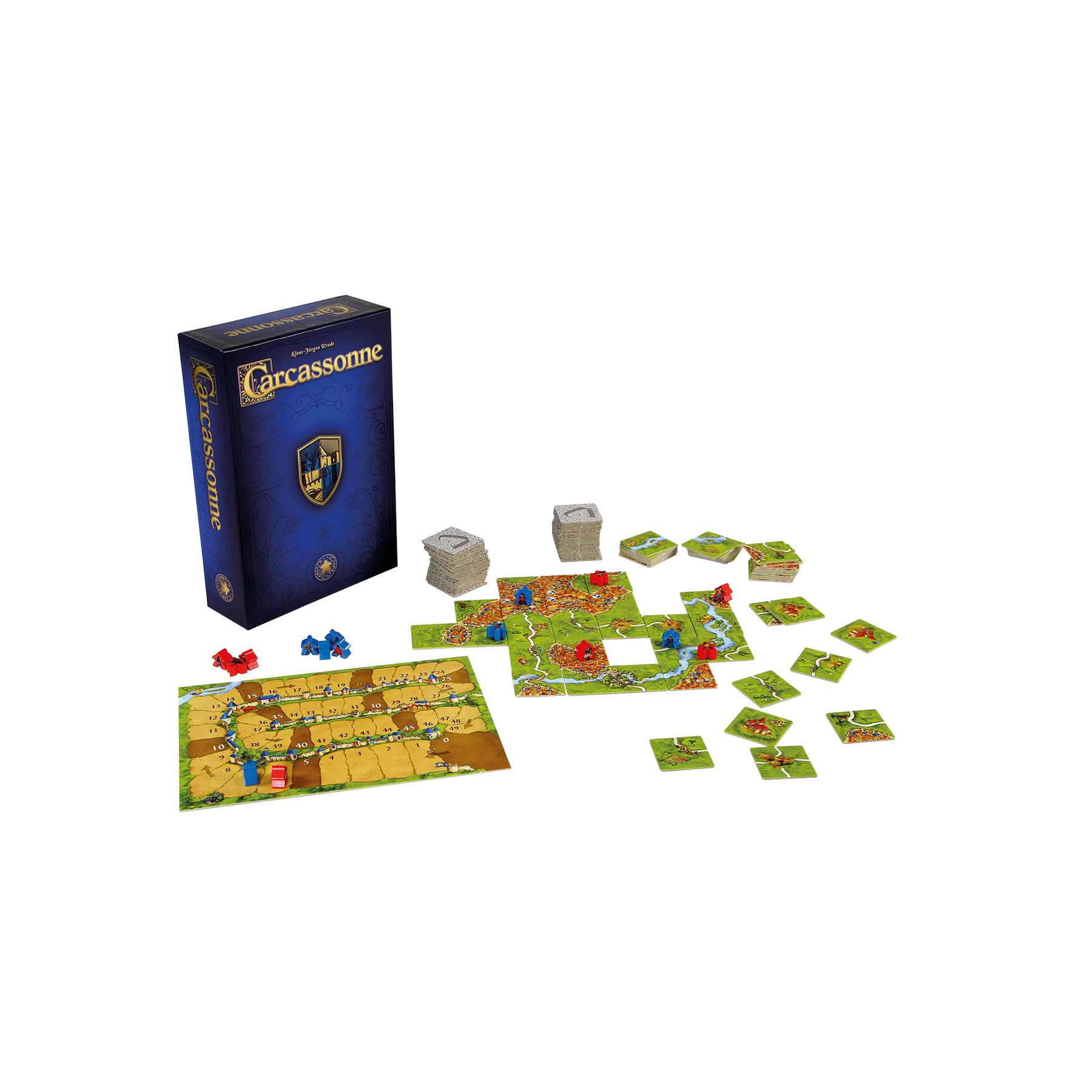 Carcassonne 20 Jaar Jubileumeditie - Bordspel