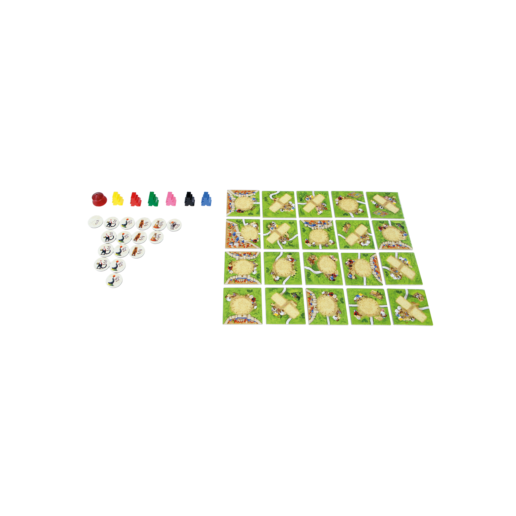 Carcassonne: Het Circus - Bordspel