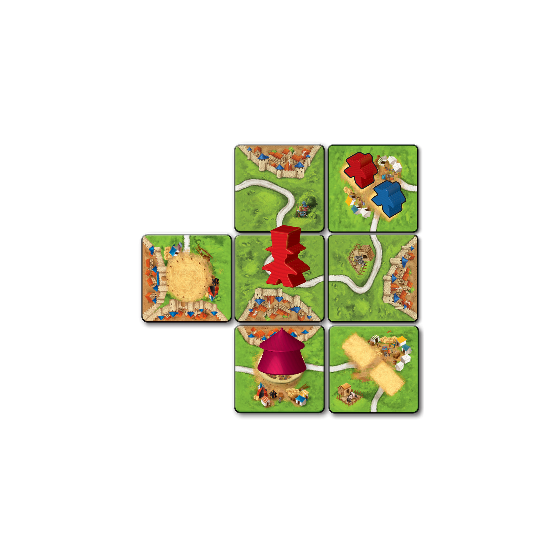 Carcassonne: Het Circus - Bordspel