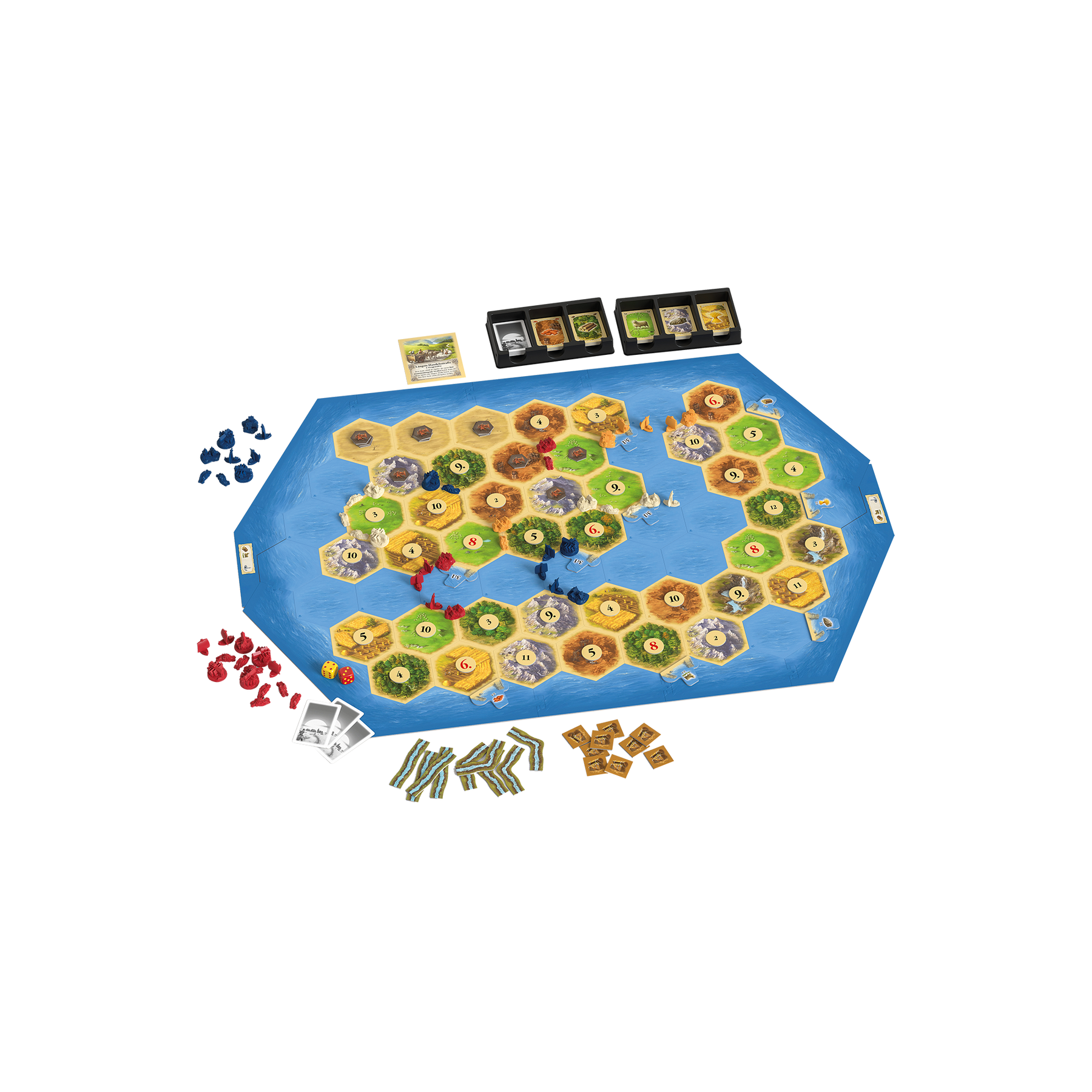 Catan: Schatten, Draken & Ontdekkingsreizigers - Bordspel