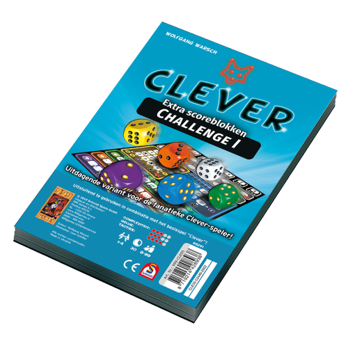 Scoreblok Clever Challenge - Dobbelspel