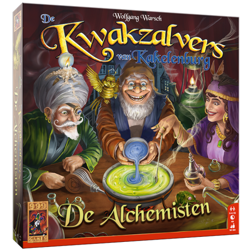De Kwakzalvers van Kakelenburg: De Alchemisten - Bordspel