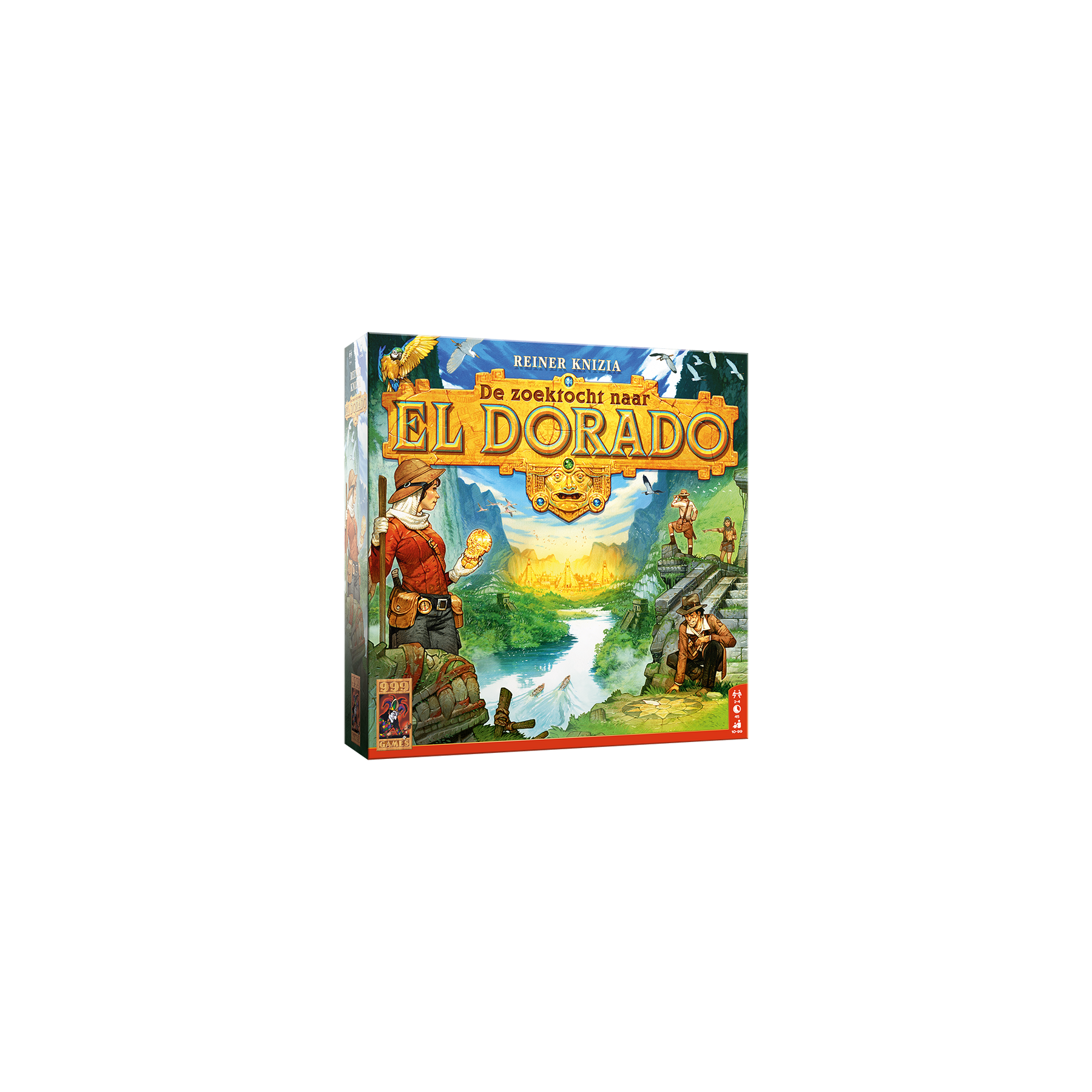 De Zoektocht naar El Dorado - Bordspel